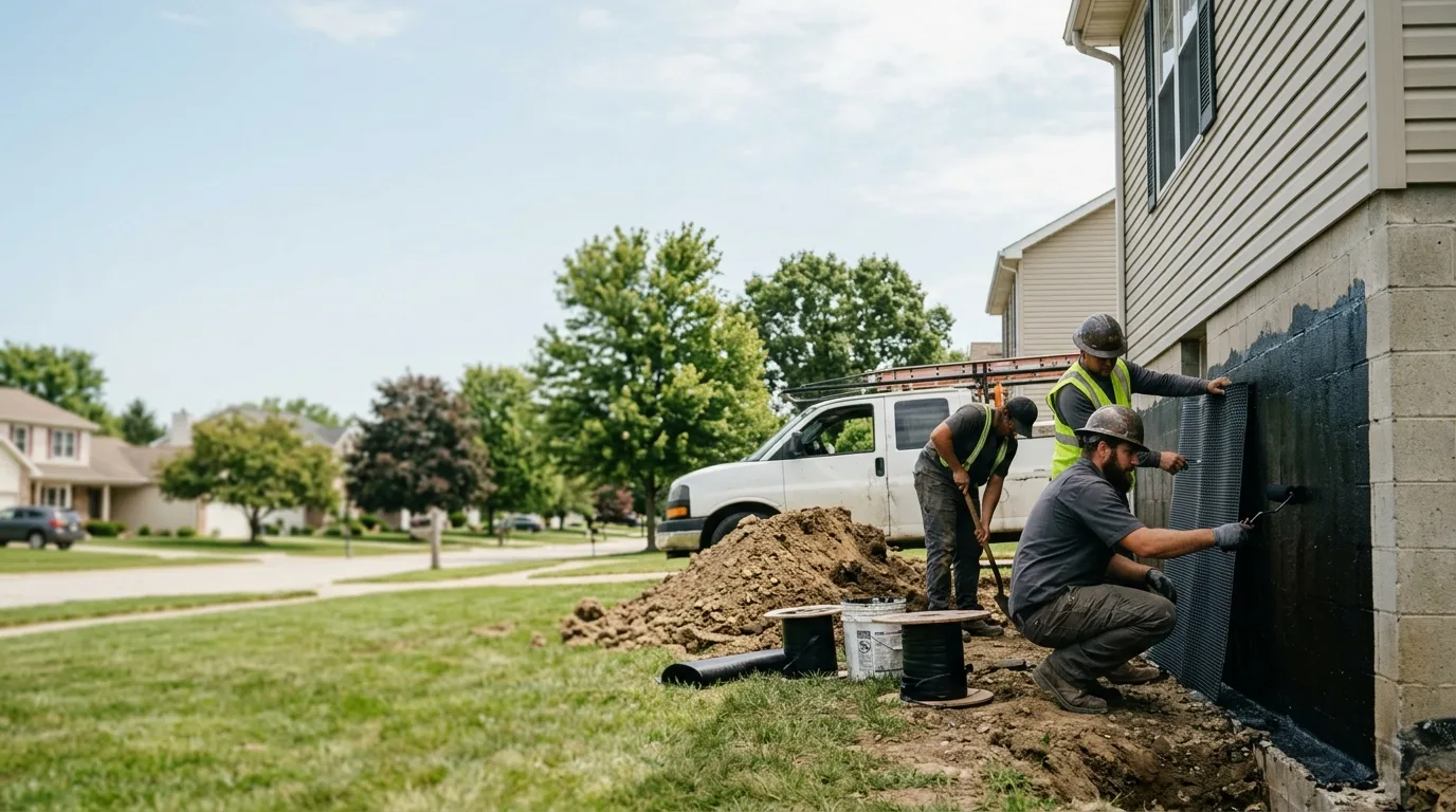 Basement Waterproofing in Benton Ridge, OH near me